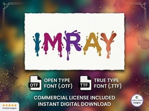 Imray Font: a Modern Design Asset for Creative Projects