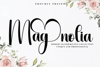 Beautiful Fonts & Elegant Typography with Magnolia
