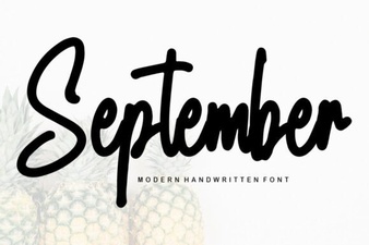 Best September Fonts for Your Autumn Projects